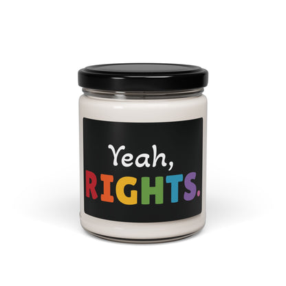 Scented Rights Candle, 9oz