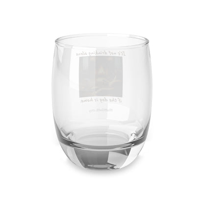 Not Drinking Alone glass