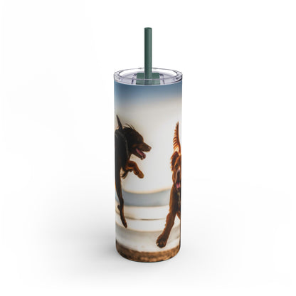 Beach Bums Skinny Tumbler, 20oz