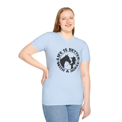 Better With Horses Tee