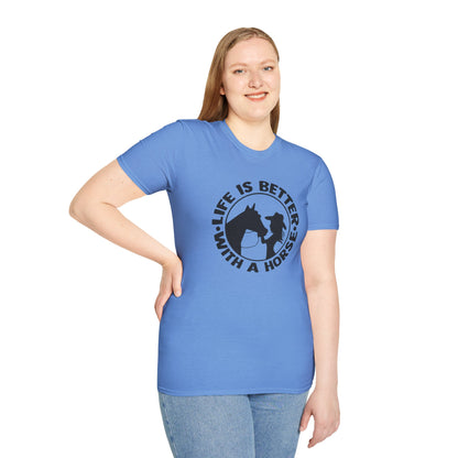 Better With Horses Tee