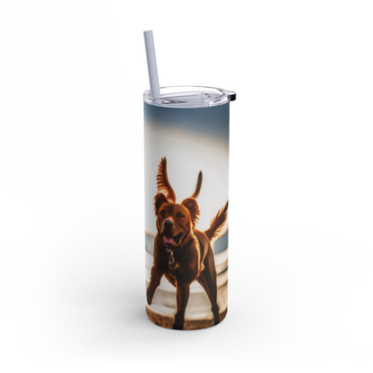 Beach Bums Skinny Tumbler, 20oz