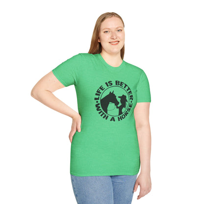 Better With Horses Tee