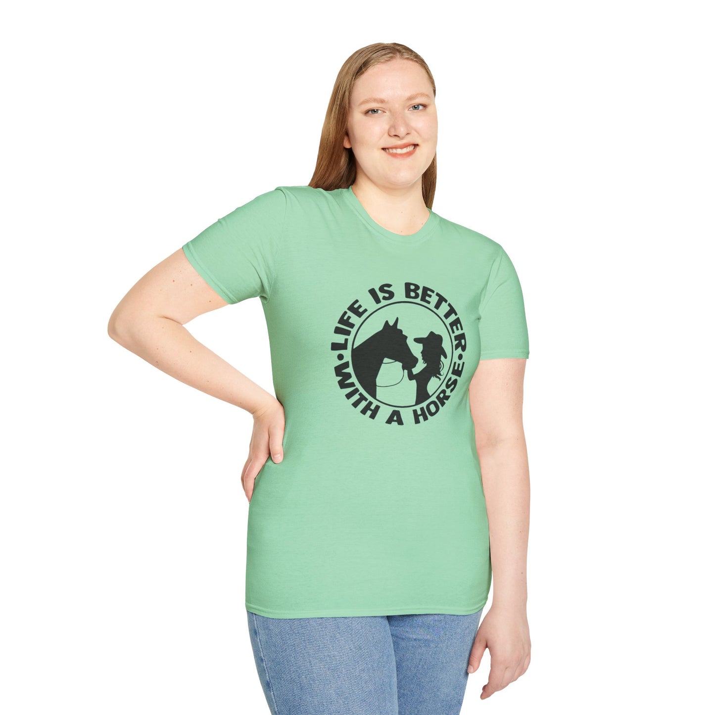 Better With Horses Tee