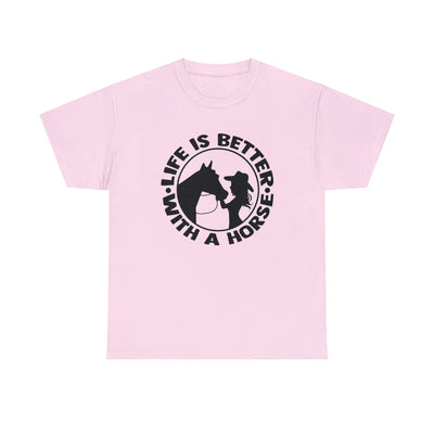 Better With Horses Tee