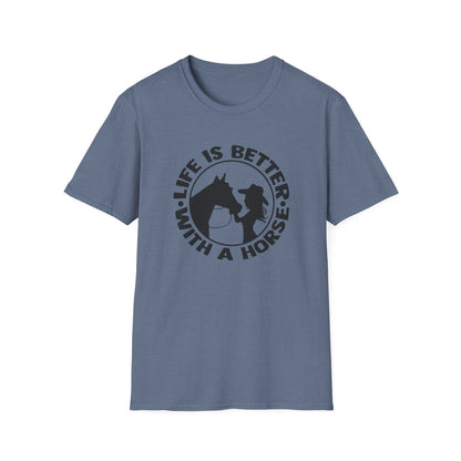 Better With Horses Tee