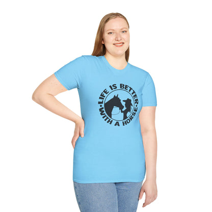 Better With Horses Tee