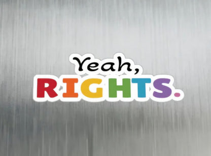 Rights Vinyl Decals