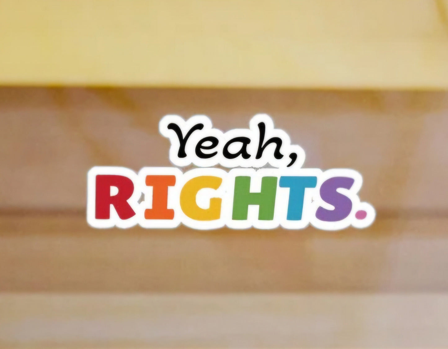 Rights Vinyl Decals