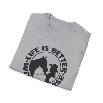 Better With Horses Tee