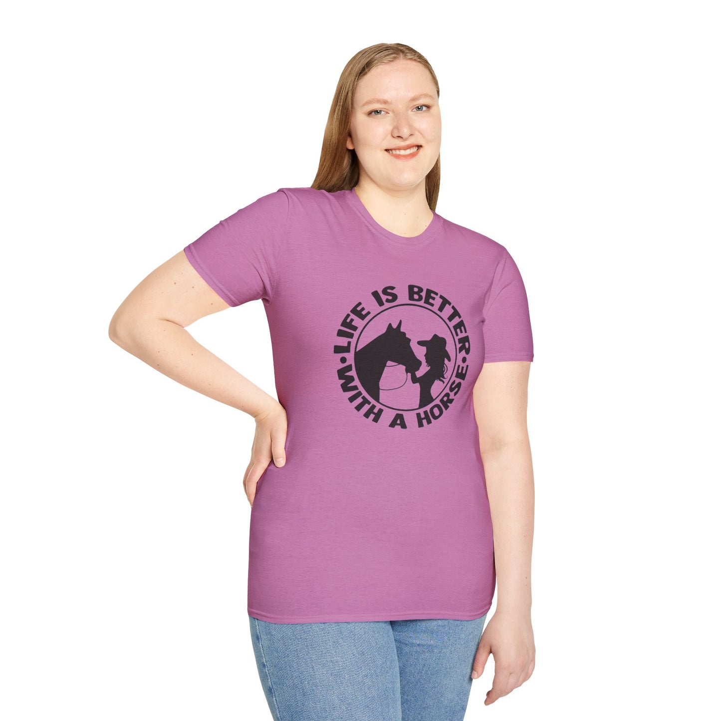 Better With Horses Tee