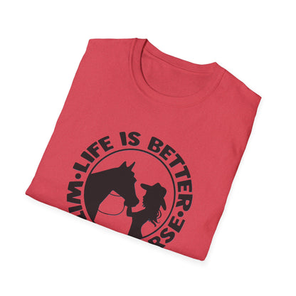 Better With Horses Tee