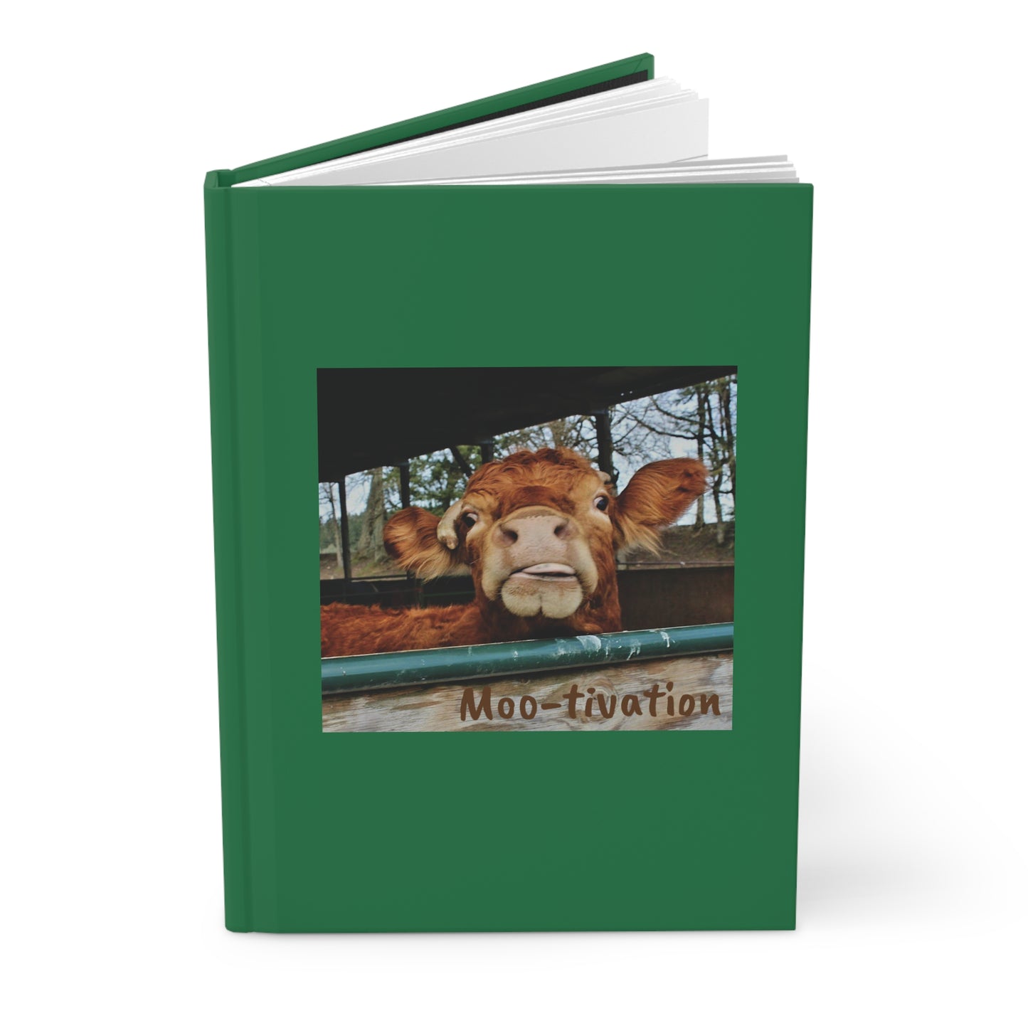 Hardcover Moo-tivation Journal