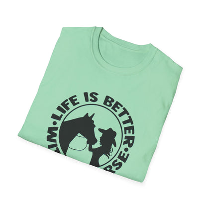 Better With Horses Tee