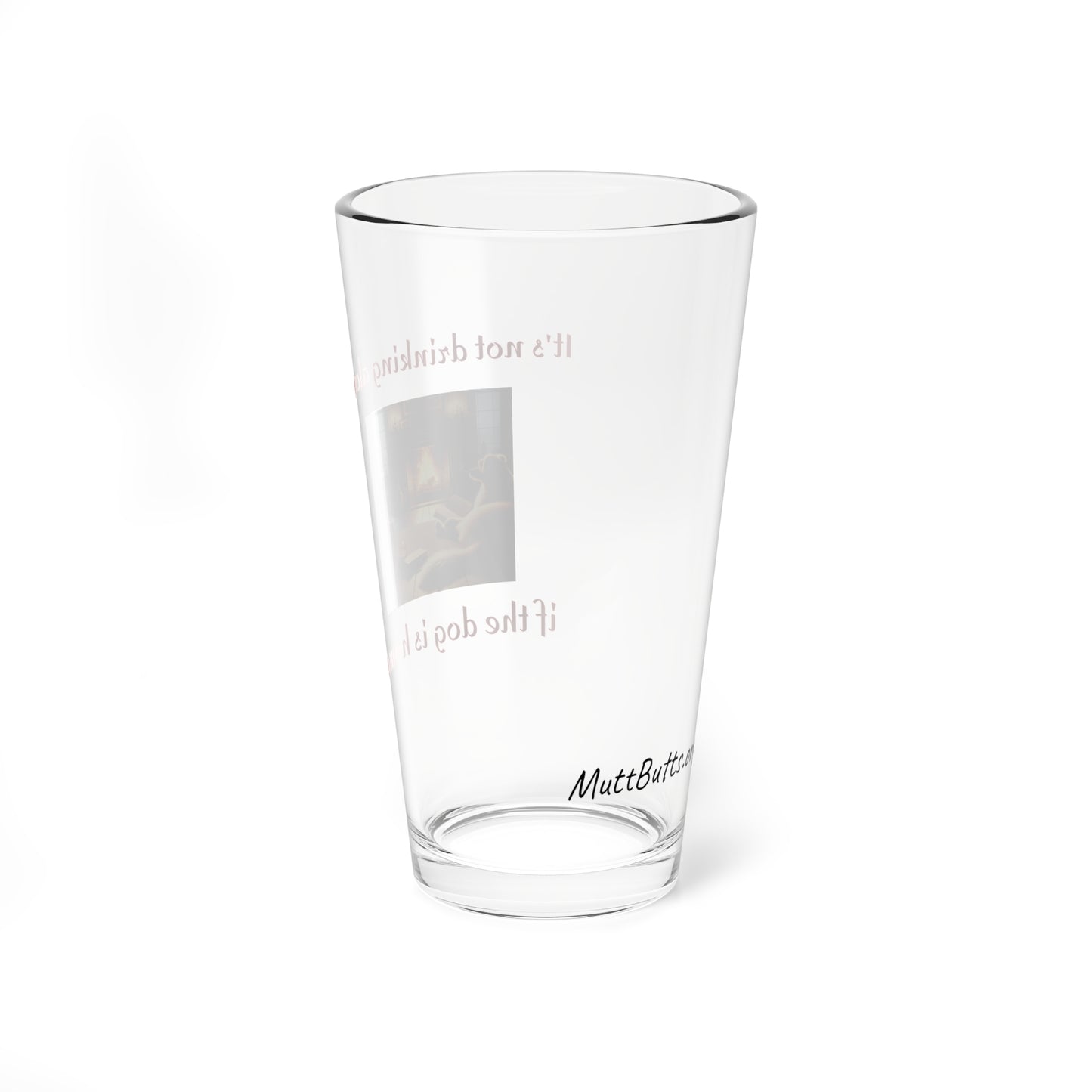 Not Drinking Alone Glass