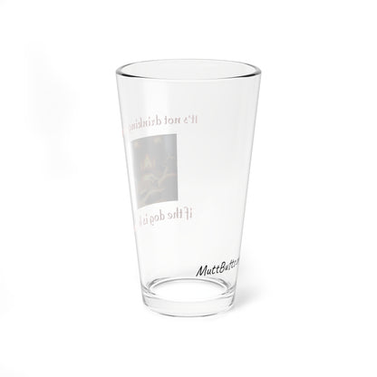 Not Drinking Alone Glass