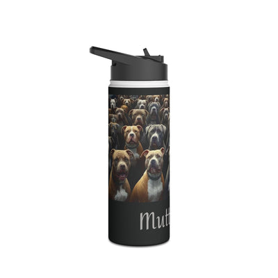 For All My Dogs Water Bottle