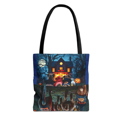 Haunted House Candy Bag