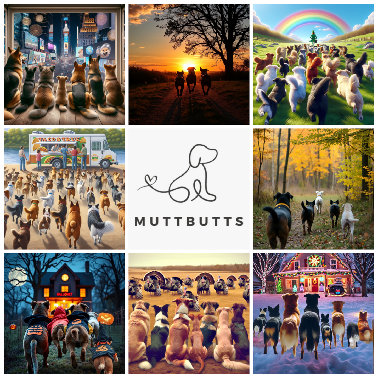 MuttButts 2025 Calendar  **SALE**